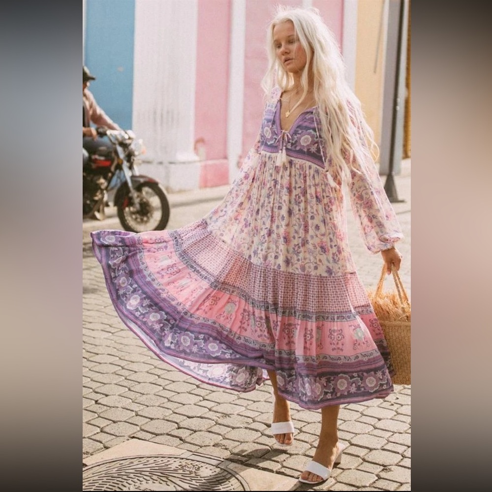 Spell and The Gypsy Collective Portobello Maxi Dress NWT! RARE - Picture 2 of 2